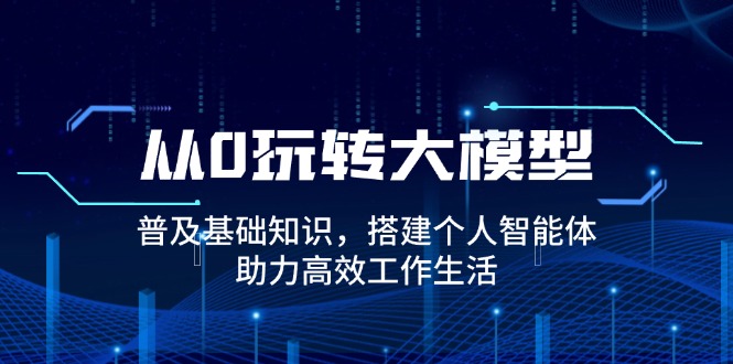 从0玩转大模型，普及基础知识，搭建个人智能体，助力高效工作生活-kk网创