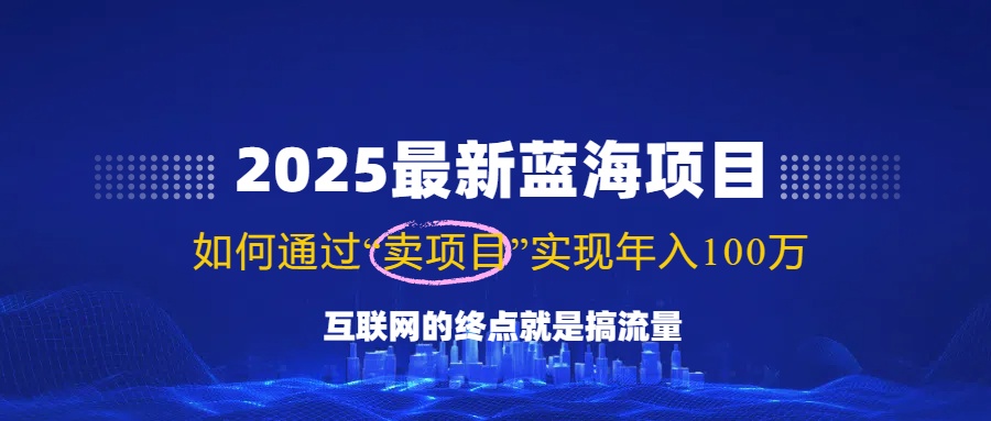 2025最新蓝海项目，零门槛轻松复制，月入10万+，新手也能操作！-kk网创
