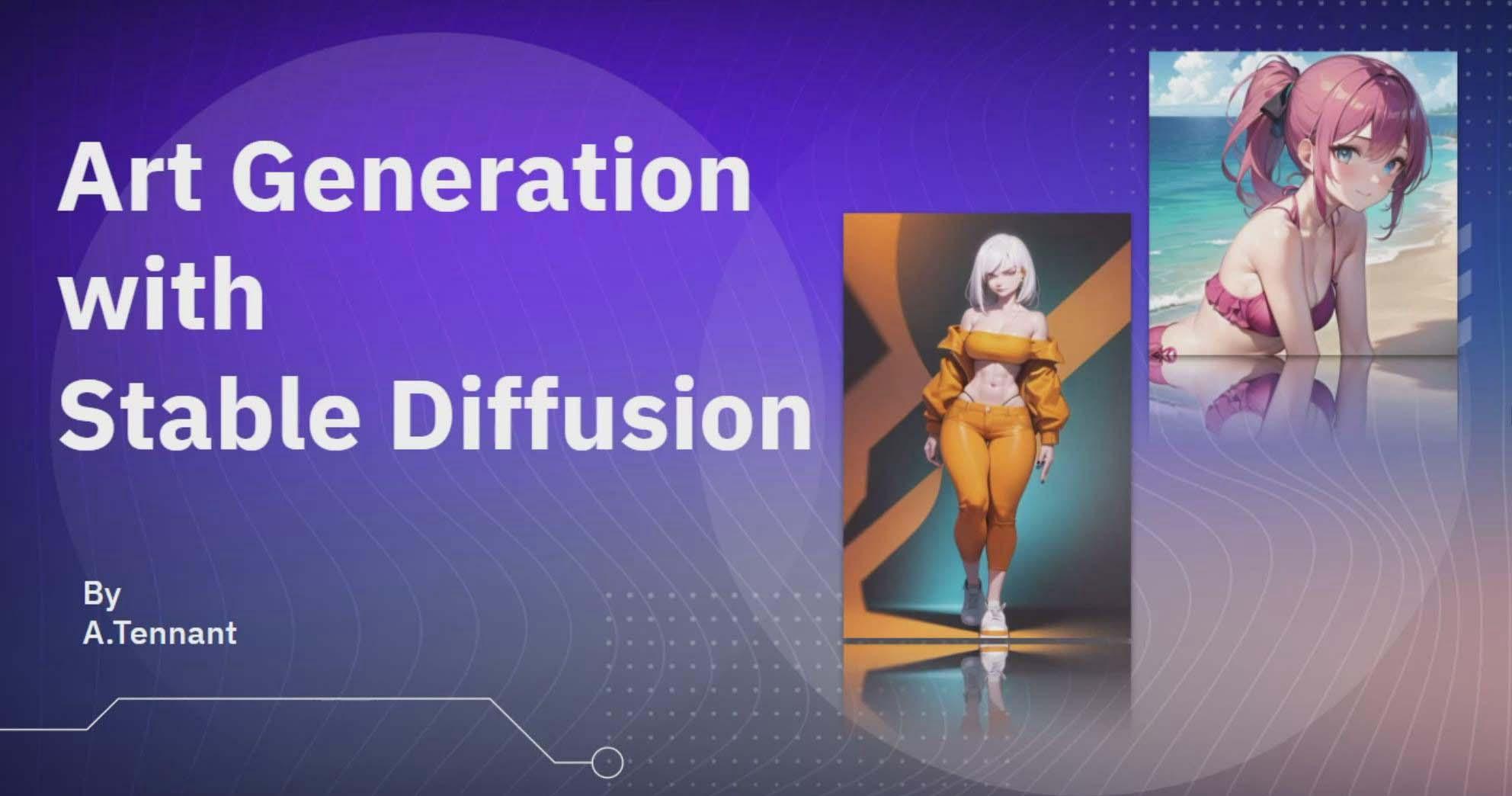 图片[1]-利用Stable Diffusion AI人工智能生成动漫艺术分步教程-14节课-中英字幕-kk网创