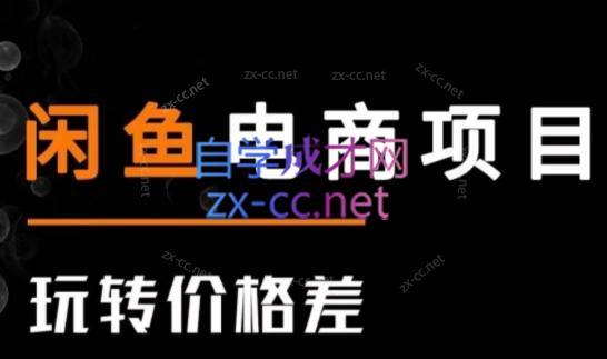 亿创繁星·闲鱼电商项目(玩转价格差)-kk网创