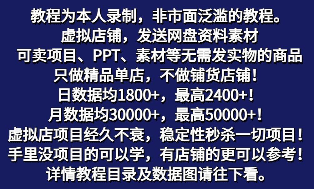 图片[2]-拼多多虚拟电商训练营月入50000+你也行，暴利稳定长久，副业首选-kk网创