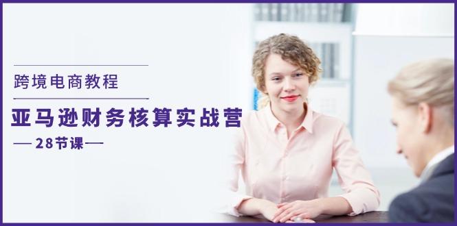 跨境电商教程：亚马逊-财务核算实战营(28节课-kk网创