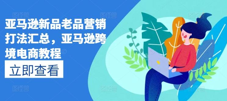 亚马逊新品老品营销打法汇总，亚马逊跨境电商教程-kk网创
