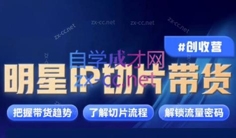 交个朋友·明星IP切片带货爆单营-kk网创