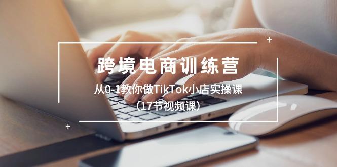 跨境电商训练营：从0-1教你做TikTok小店实操课(17节视频课-kk网创