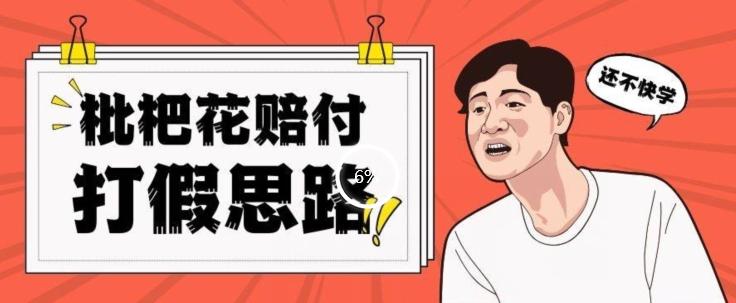最新打假原料枇杷花赔付玩法一单收益1000+小白轻松下车【详细视频玩法教程】【仅揭秘】-kk网创