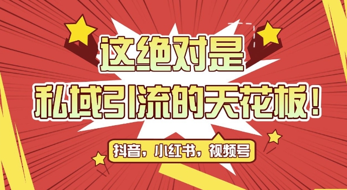 最新首发全平台引流玩法，公域引流私域玩法，轻松获客500+，附引流脚本，克隆截流自热玩法【揭秘】-kk网创