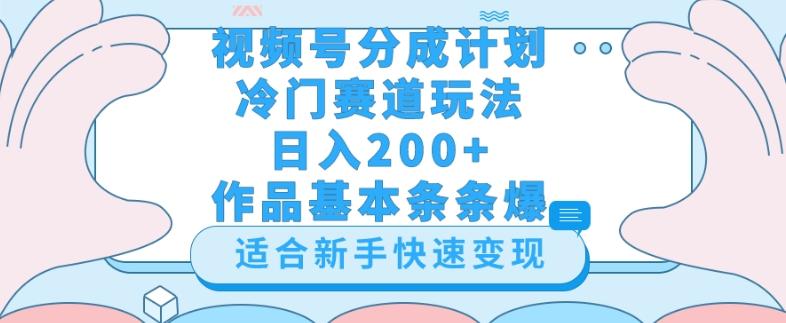 视频号冷门赛道玩法（婆媳关系盘点），轻松日入200+，小白也可操作，第一天即可爆作品-kk网创