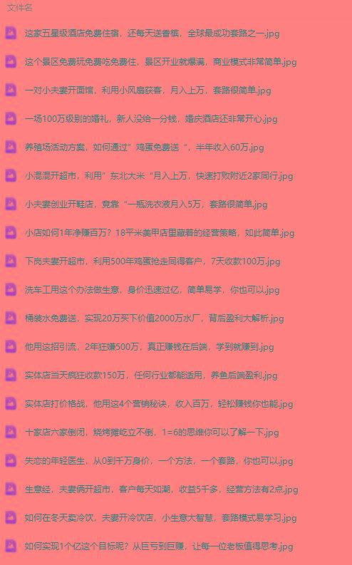 图片[2]-(9607期)真实有效391套商业模式，年入几十到几百万案例解析(电子书+视频+图文)-kk网创