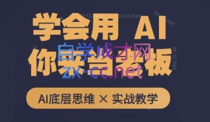 墨竹老师·从0基础到AI高手(第二期)-kk网创