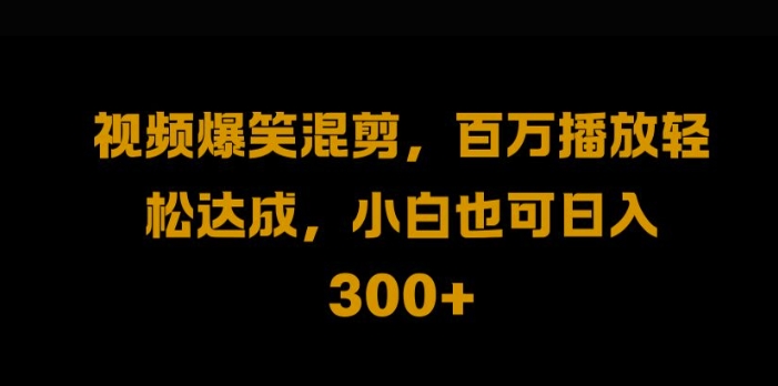 视频号零门槛，爆火视频搬运后二次剪辑，轻松达成日入1k【揭秘】-kk网创