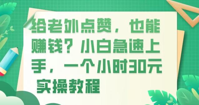给老外点赞，也能赚钱？小白急速上手，实操教程-kk网创