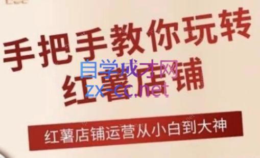 海燕老师·2024手把手教你玩转红薯店铺-kk网创