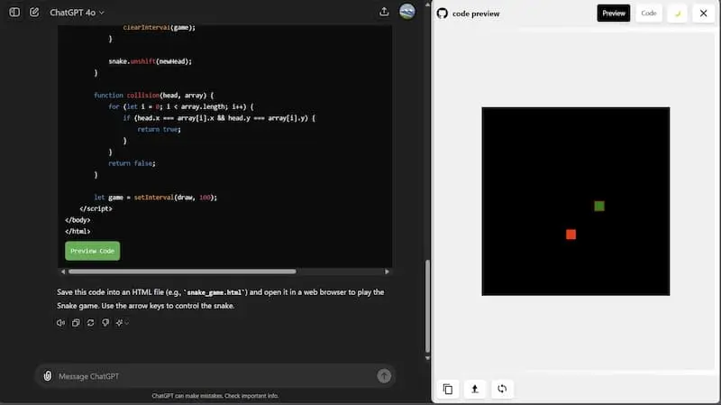 ChatGPT Code Preview｜AI编程预览工具-kk网创