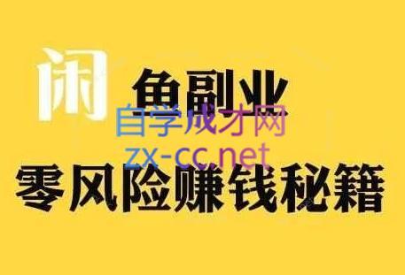 铁逸潇老师·闲鱼电商新手运营教程-kk网创