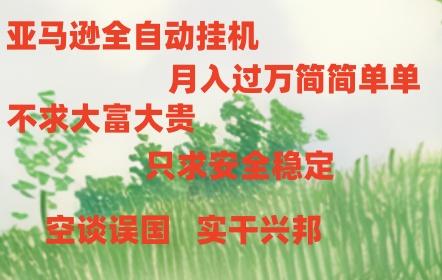 亚马逊全自动浏览挂机，，收益稳定且前景广阔-kk网创