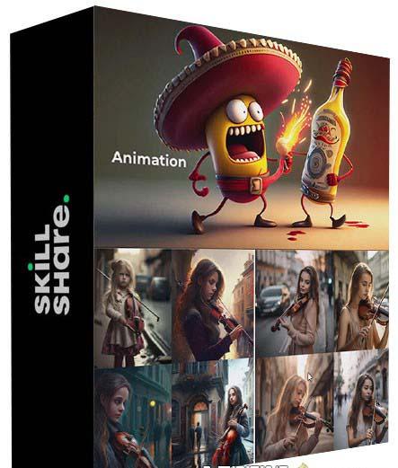 图片[1]-掌握 MidJourney V5 AI + ChatGPT创建一致的角色设计图像-22节课-中英字幕-kk网创