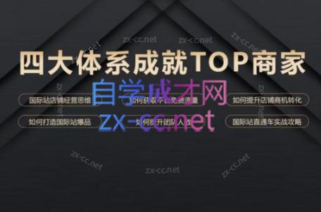 华曜·阿里巴巴国际站认知及直通车实操课程-kk网创