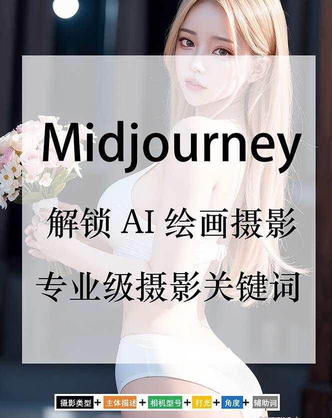 Midjourney关键词-解锁AI绘画专业级人工智能摄影关键词表-kk网创