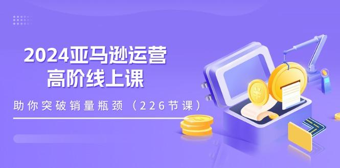 2024亚马逊运营-高阶线上课，助你突破销量瓶颈(228节课-kk网创