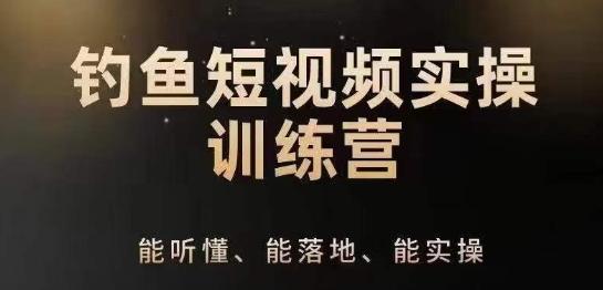 0基础学习钓鱼短视频系统运营实操技巧，钓鱼再到系统性讲解定位ip策划技巧-kk网创