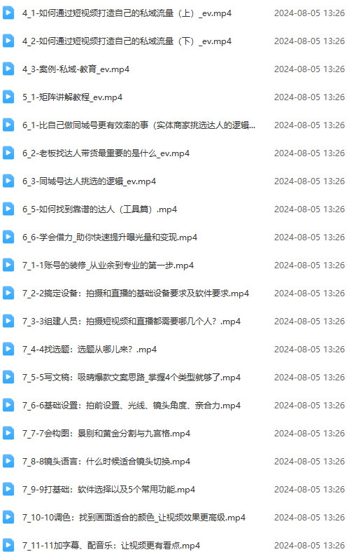 图片[2]-实体店老板获客特训营：认知、定位、文案、矩阵、直播、AI等(72节-kk网创
