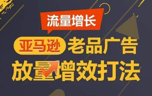 流量增长 亚马逊老品广告放量增效打法，短期内广告销量翻倍-kk网创