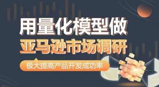 用量化模型做亚马逊市场调研，从数据出发，更高效更准确做判断，极大提高产品开发成功率-kk网创