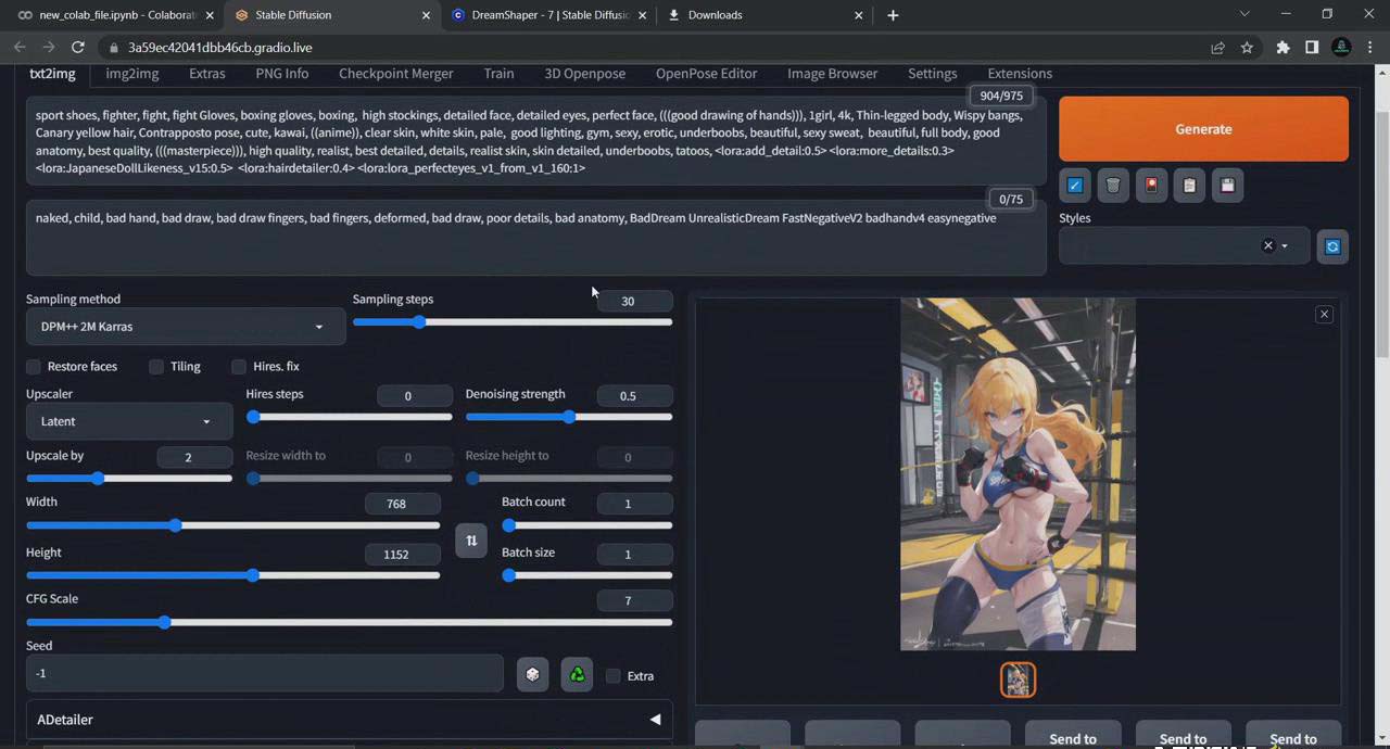 图片[4]-利用Stable Diffusion创建动漫艺术图像使用AI绘画赚钱-中英字幕-kk网创