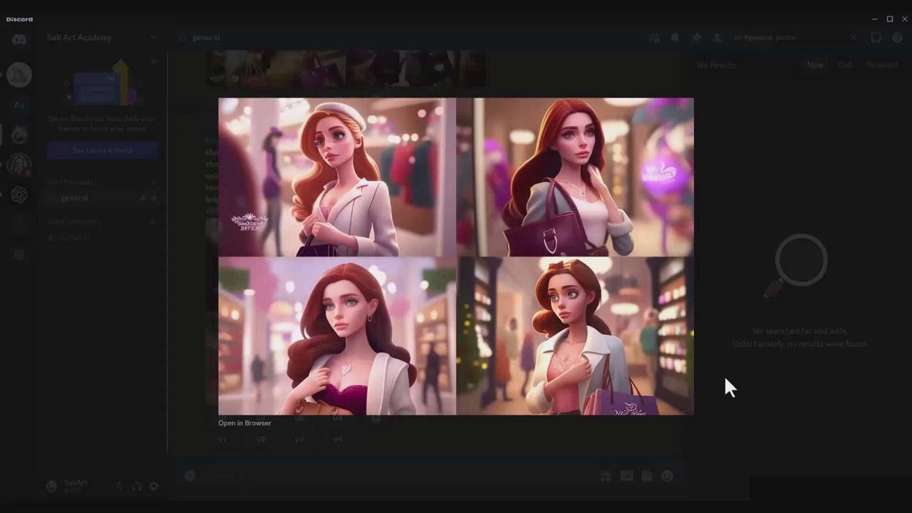 图片[5]-掌握 MidJourney V5 AI + ChatGPT创建一致的角色设计图像-22节课-中英字幕-kk网创